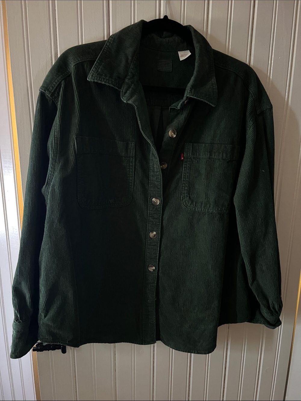 Levi's Forest Green Corduroy Utility Jacket